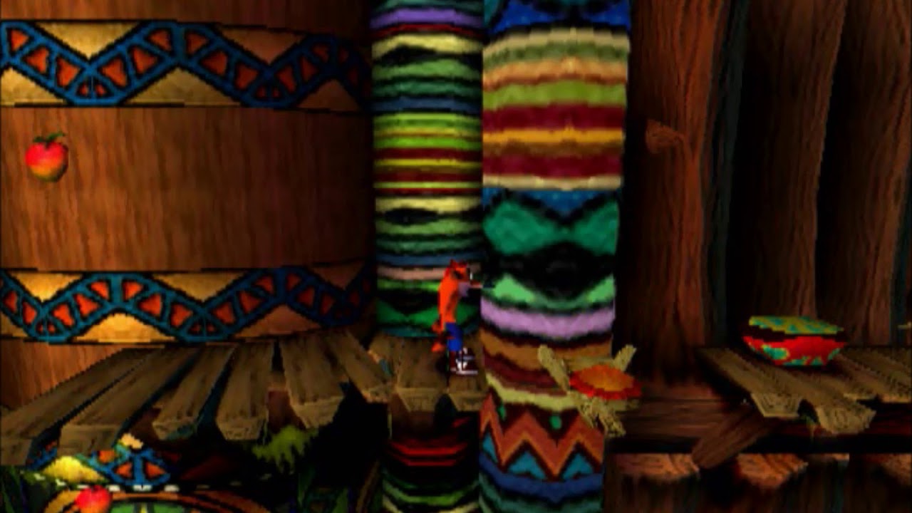 Crash Bandicoot 1 - Extra Lives Trick/Glitch (Original PS1 Version)