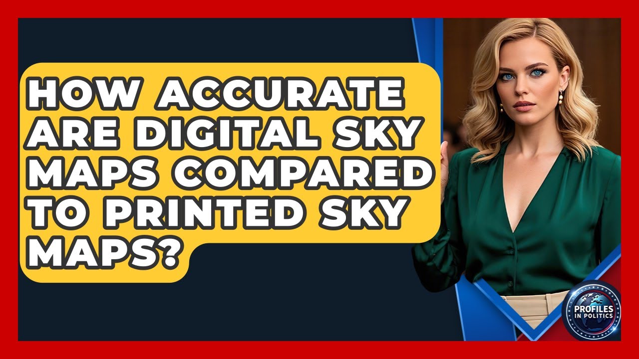How Accurate Are Digital Sky Maps Compared to Printed Sky Maps? - Profiles in Politics