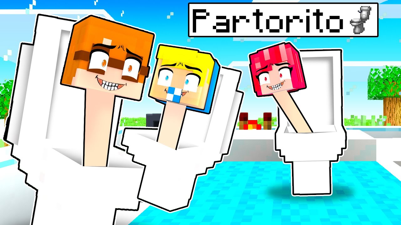 Partorire Un Piccolo SKIBIDI TOILET Su Minecraft!
