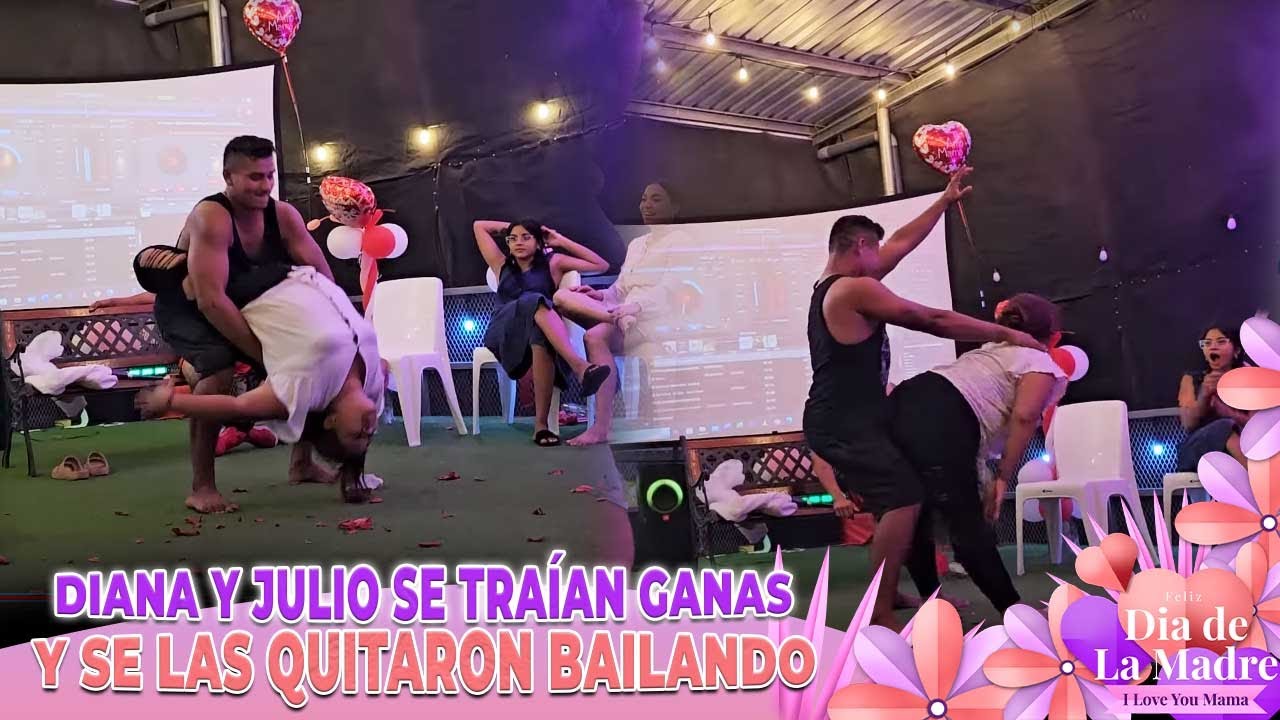 El desempate se puso bueno. Diana y Julio dieron todo por llevarse el premio, se desataron bailando
