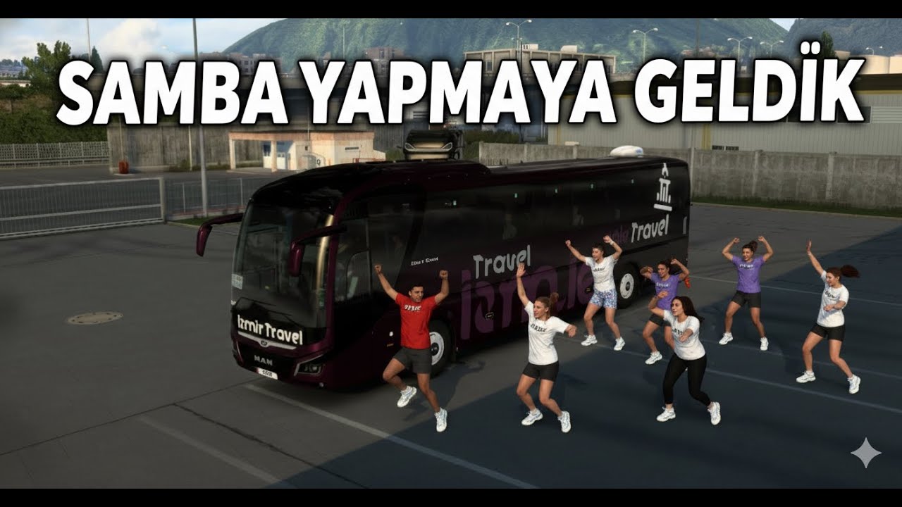 ETS2 | OTOBÜS MAPA HARİTASINDA YOLCU İŞİ