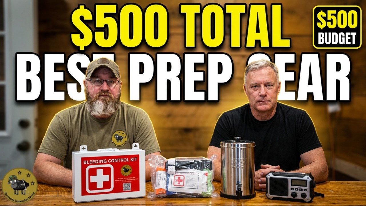 If You Only Had $500 for Prepping, Buy This First