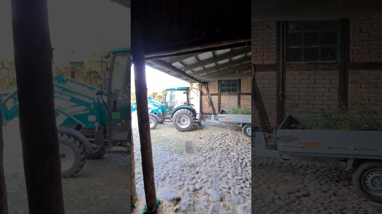 Trecker..Holz und gl&uuml;cklich sein. Mein Statement aktuell 🌲🚜😊