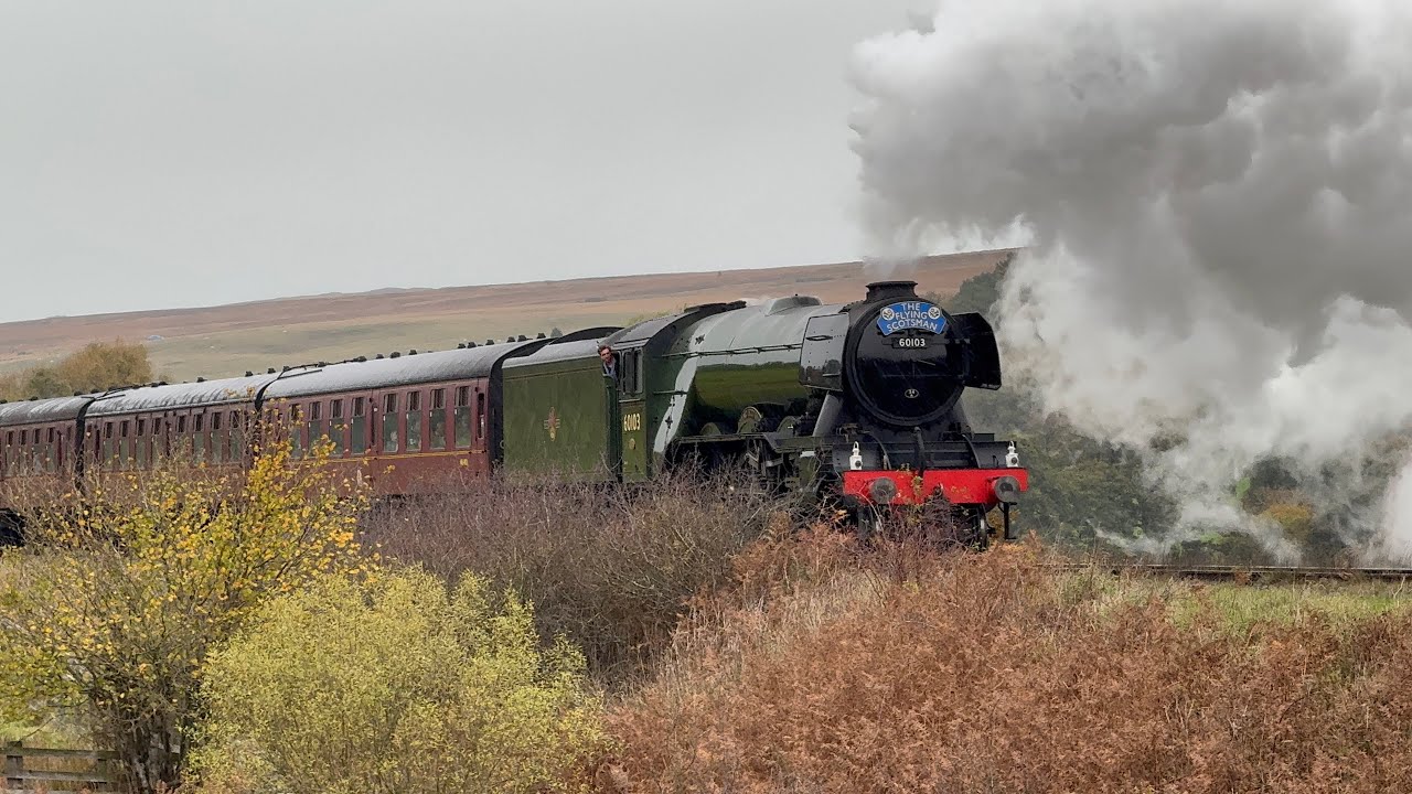 North Yorkshire Moors Railway - Flying Scotsman Services - October 2025