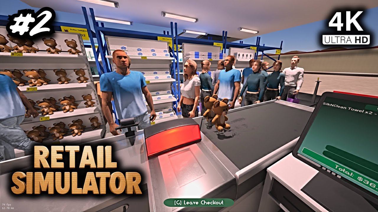 Retail Simulator! #2 Level 34 Full Access +Reshade