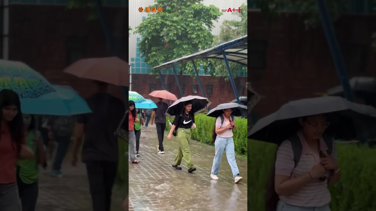 Rainy Days At LPU | Best Campus Life | Admissions Closing On 15th August | Apply Now