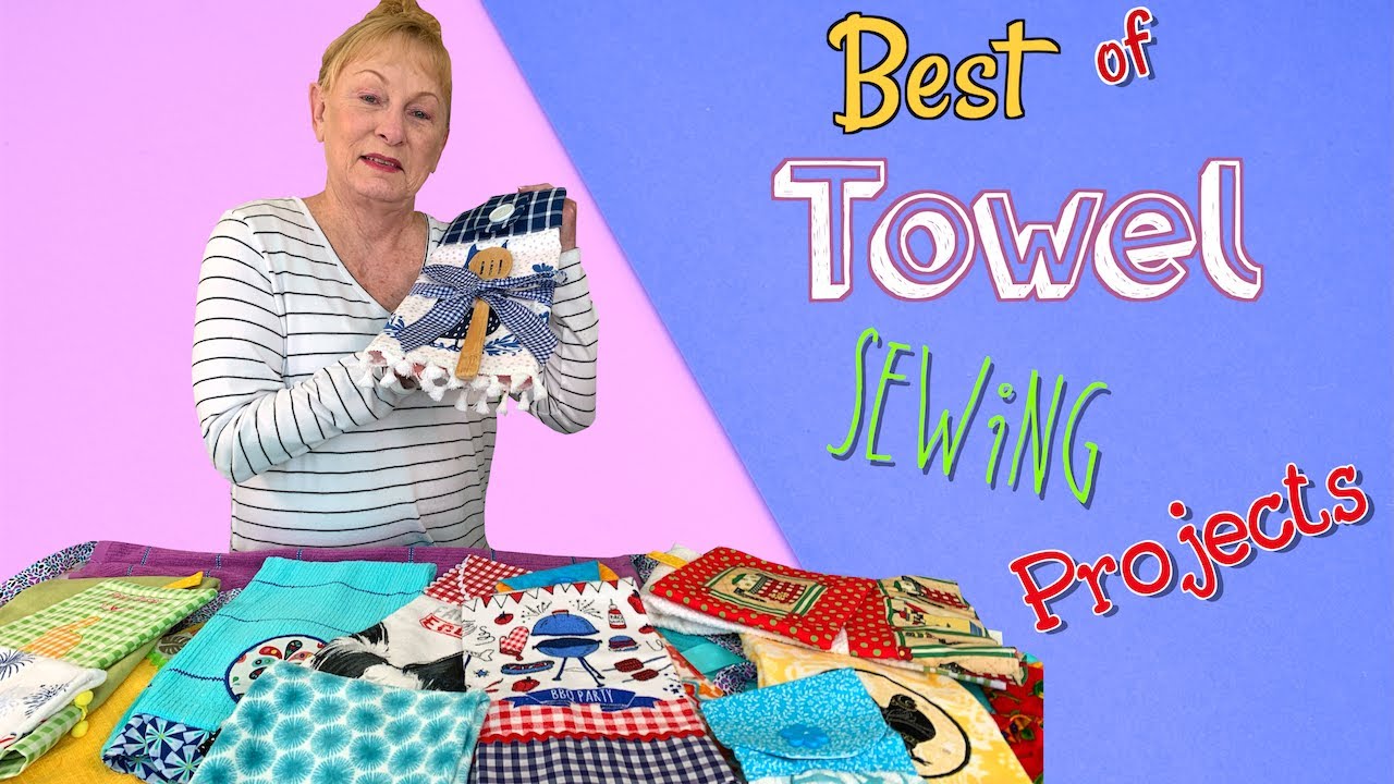 Идеи для пошива полотенец своими руками | The Sewing Room Channel
