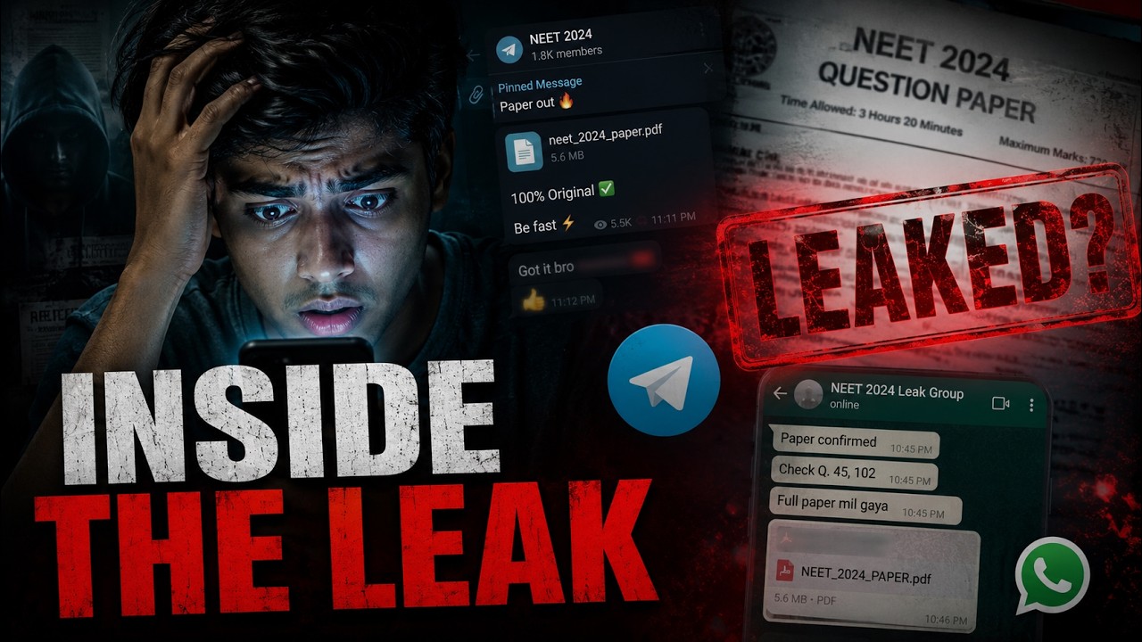 NEET Paper Leak 😳 Inside The Syndicate | Full Investigation #facts #viralvideo