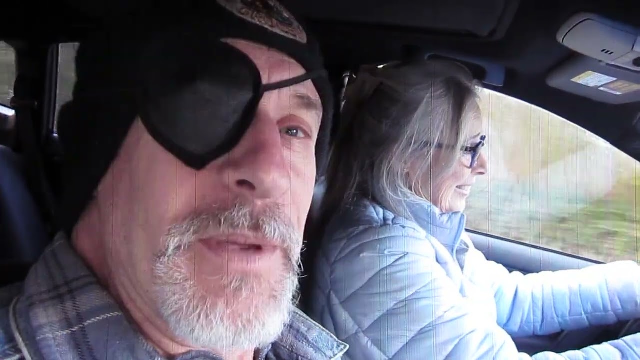 Winter Driving on the Sunny Gulf Islands in Canada