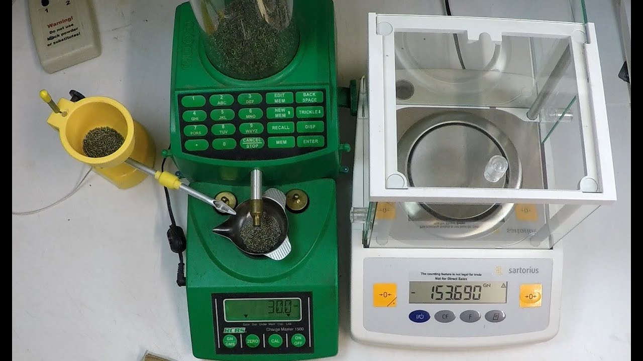 Как повысить точность RCBS Chargemaster 1500.