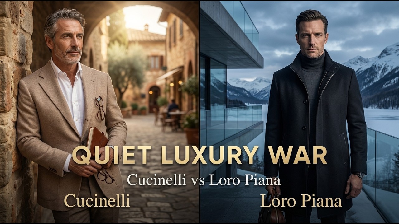 Brunello Cucinelli vs Loro Piana: Moral Luxury vs Material Perfection