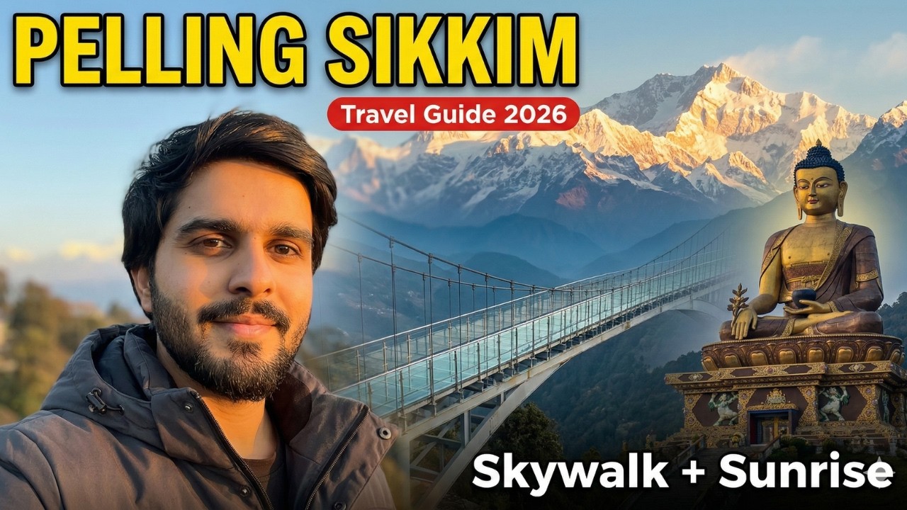 Pelling Sikkim Travel Guide 2026 | Skywalk, Kanchenjunga Sunrise & Peaceful Stay in West Sikkim