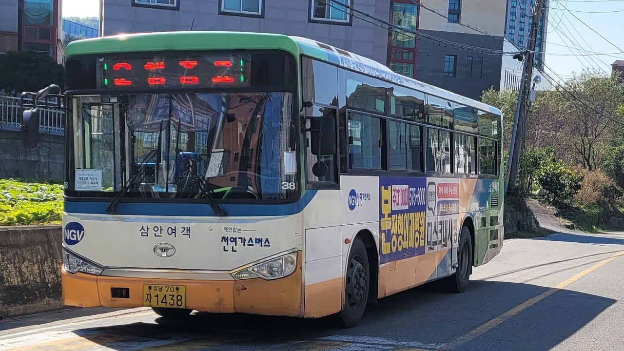 [시내버스] 천안시 시내버스 삼안여객 700번 안서동(문암)→전의읍내리 구간 주행영상