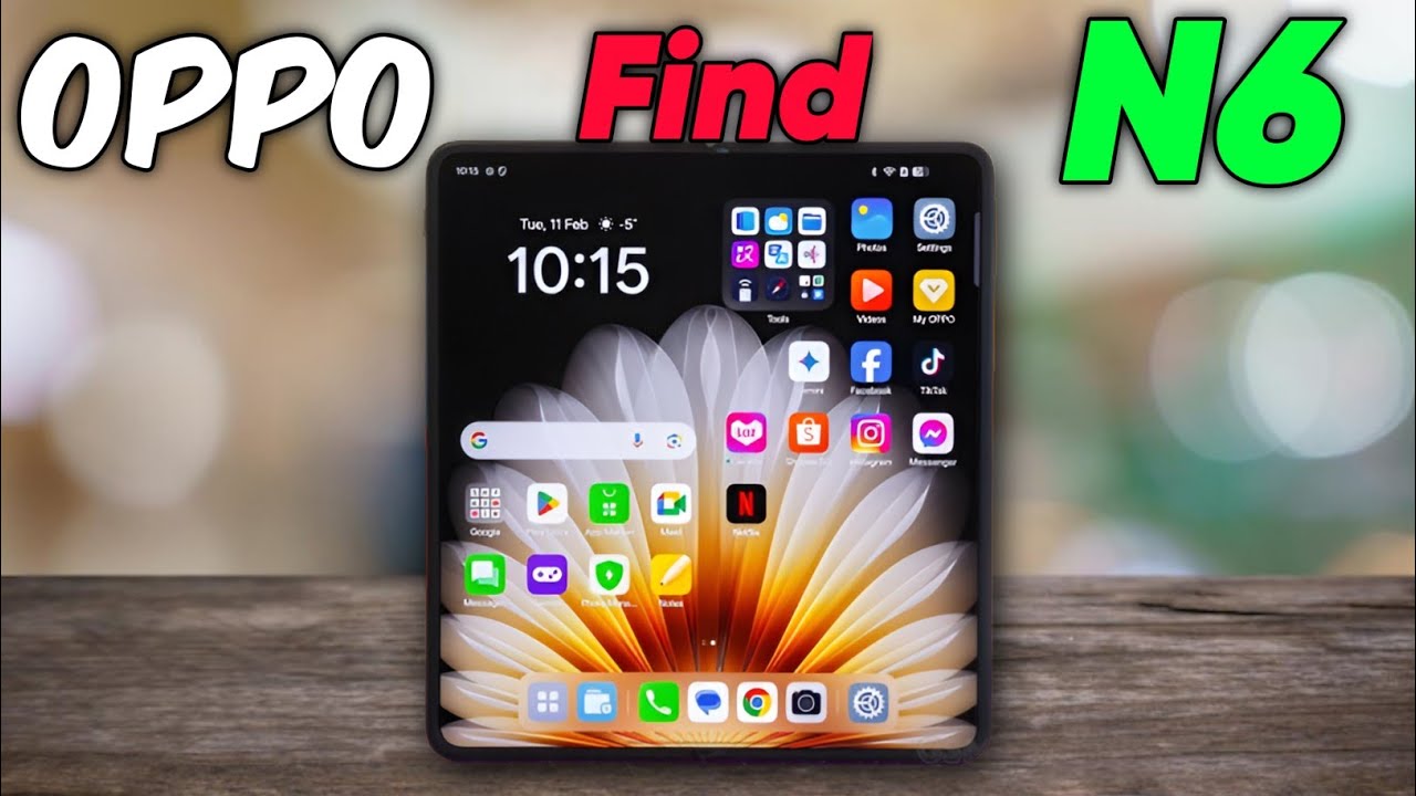 Oppo Find N6: No Crease Foldable with Snapdragon 8 Elite & AI Stylus! Launch March 17