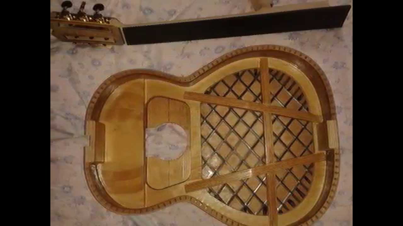 handmade classical (lattice) guitar by Petr Čehovský