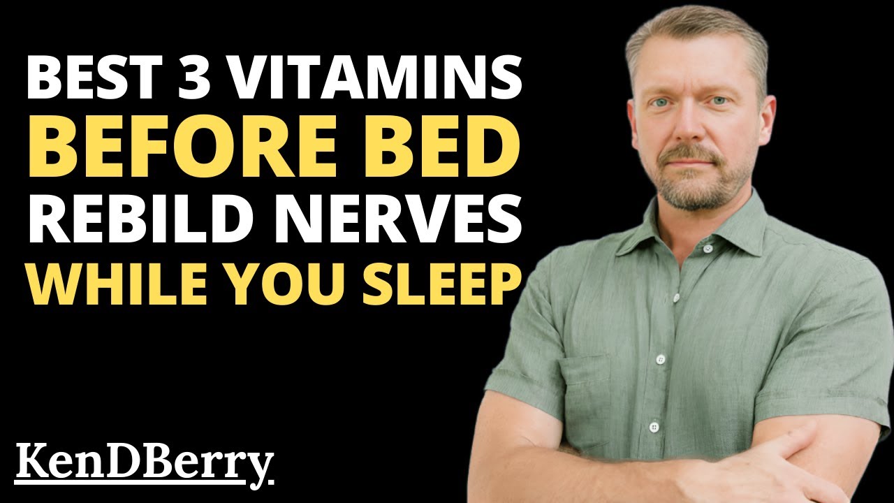 Seniors  3 Vitamins to Supercharge Your Legs | Dr. Kend Berry