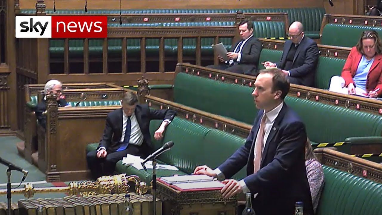 In full: Exam announcement and MPs vote on lockdown