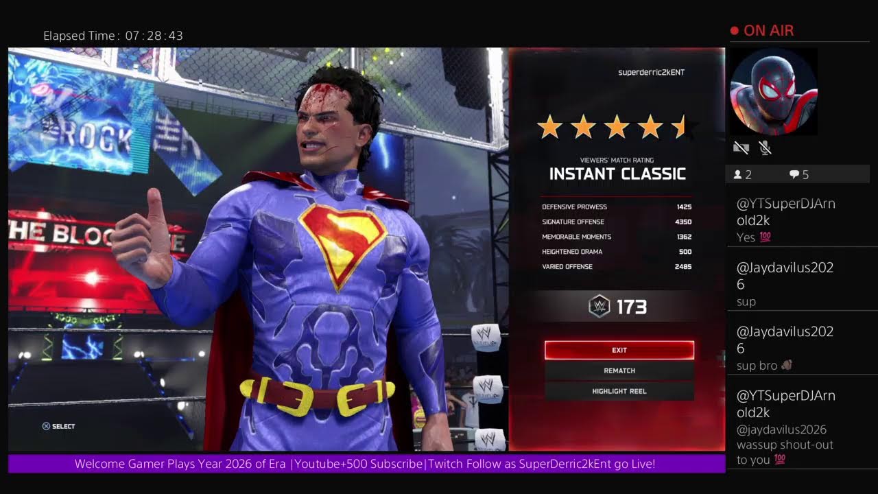 WWE2k25|Livestream 2026|Hood Attitude|GM Bookin Show Ep 1 |3-8-26