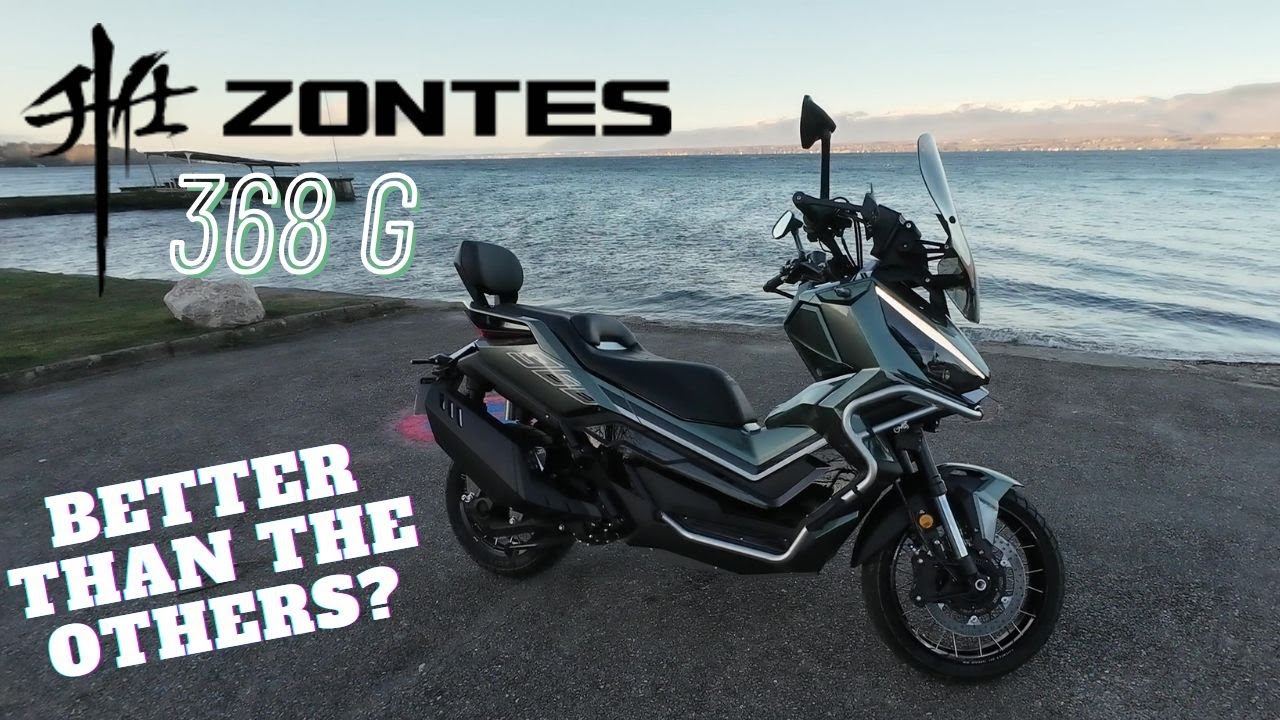 ZONTES 368G. Le nouveau scooter Adventure.
