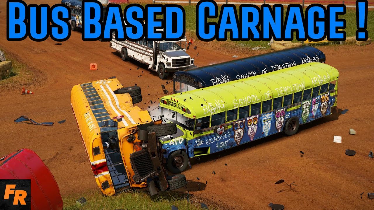 Bus Based Carnage - Wreckfest