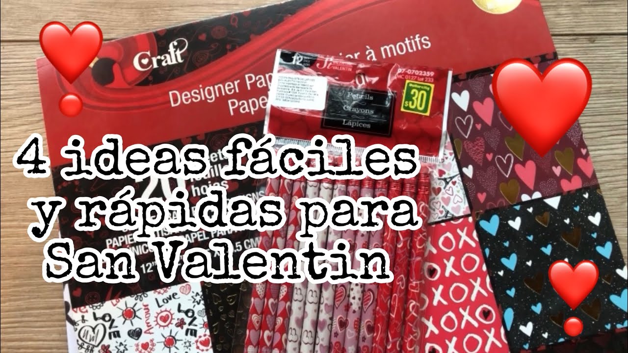 Haz tus propios detalles del dia del amor y la amistad! DIY ❤️❤️🌹