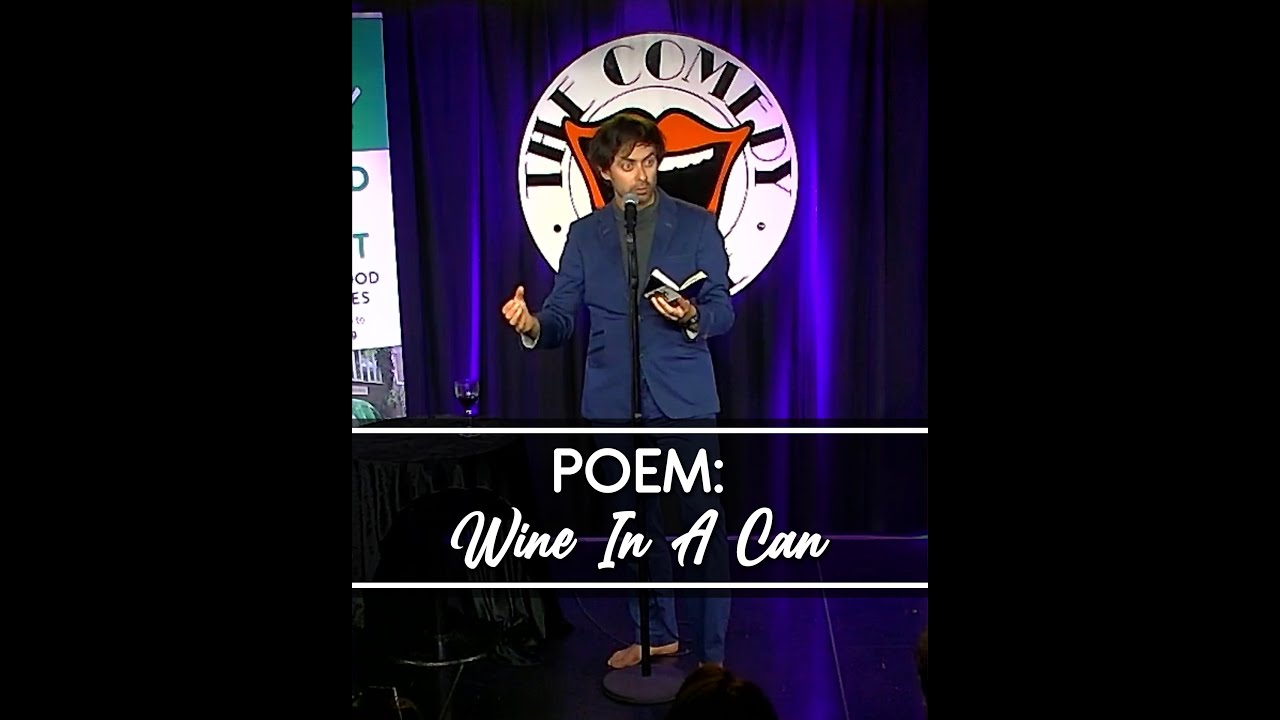 Marcel Lucont - poem - Wine In A Can