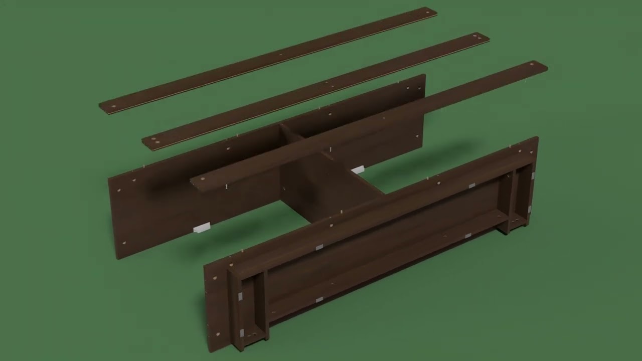 Wave-Style Four-Door Sideboard Installation Video