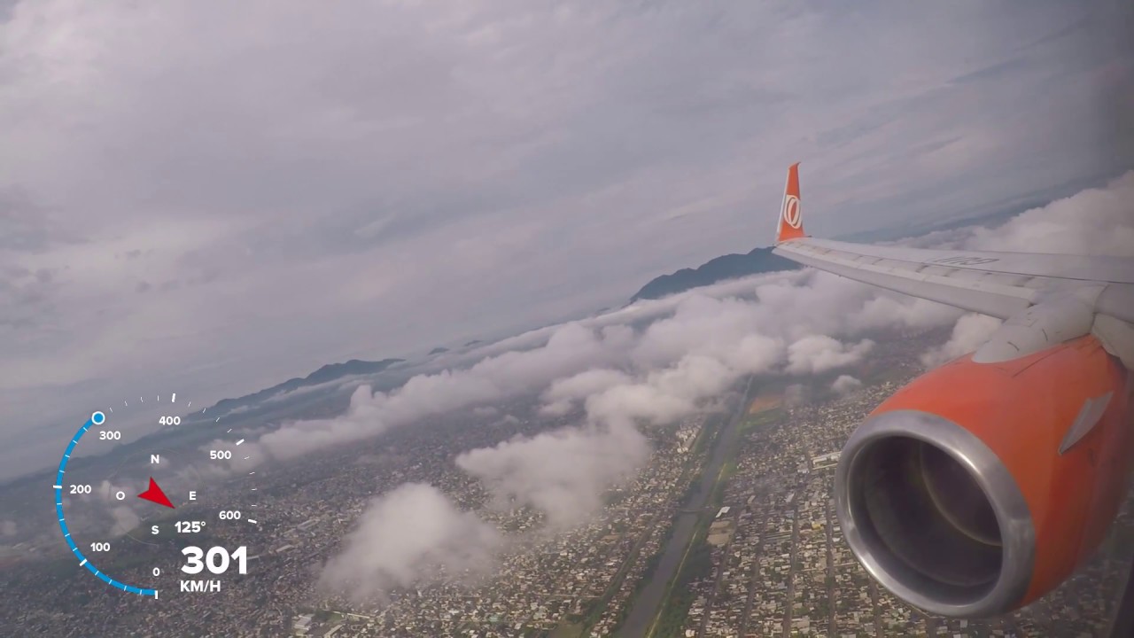 Aproximação e pouso no Rio de Janeiro / Galeão (SBGL) B737-800 Gol Linhas Aéreas