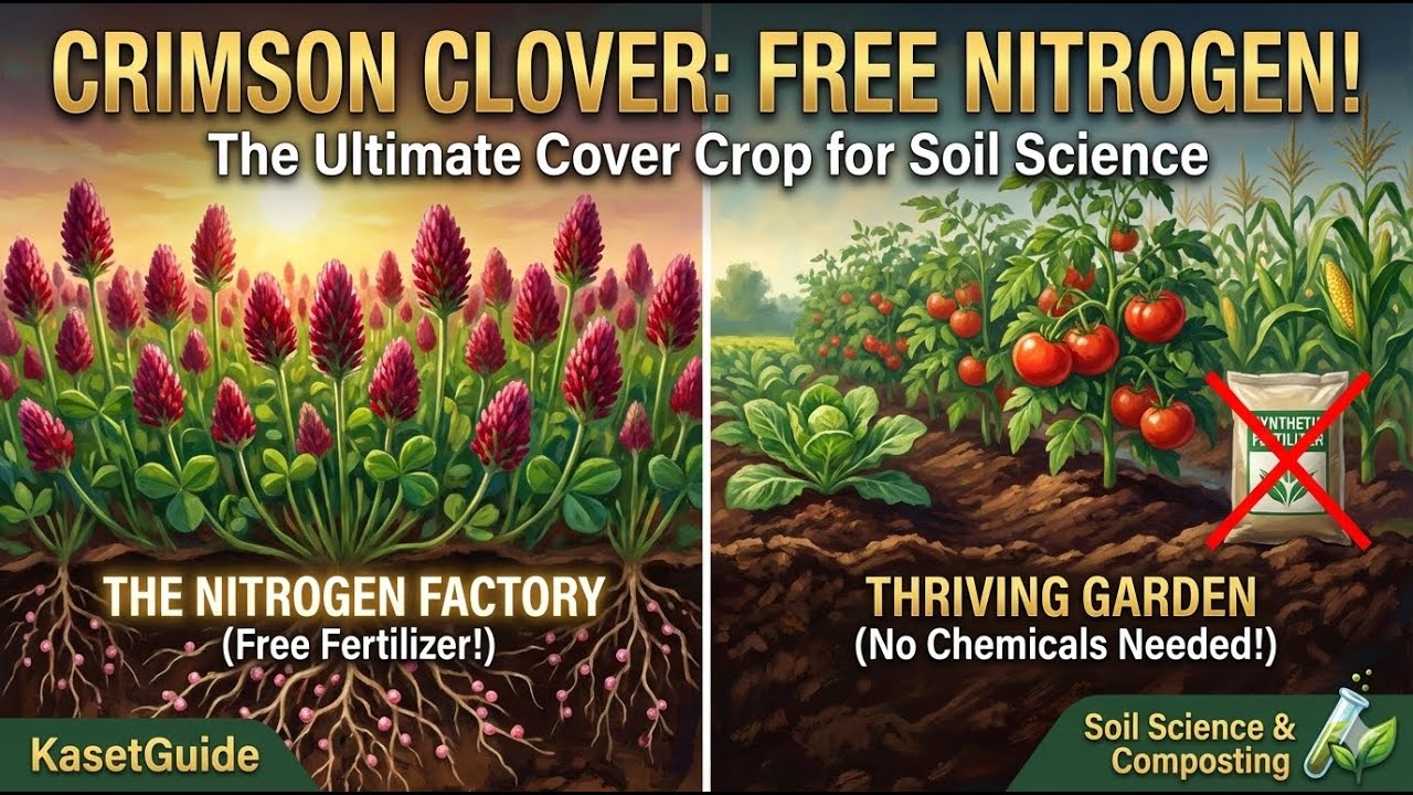 Stop Buying Fertilizer! 🛑 This Plant Makes it for FREE (Out of Thin Air)