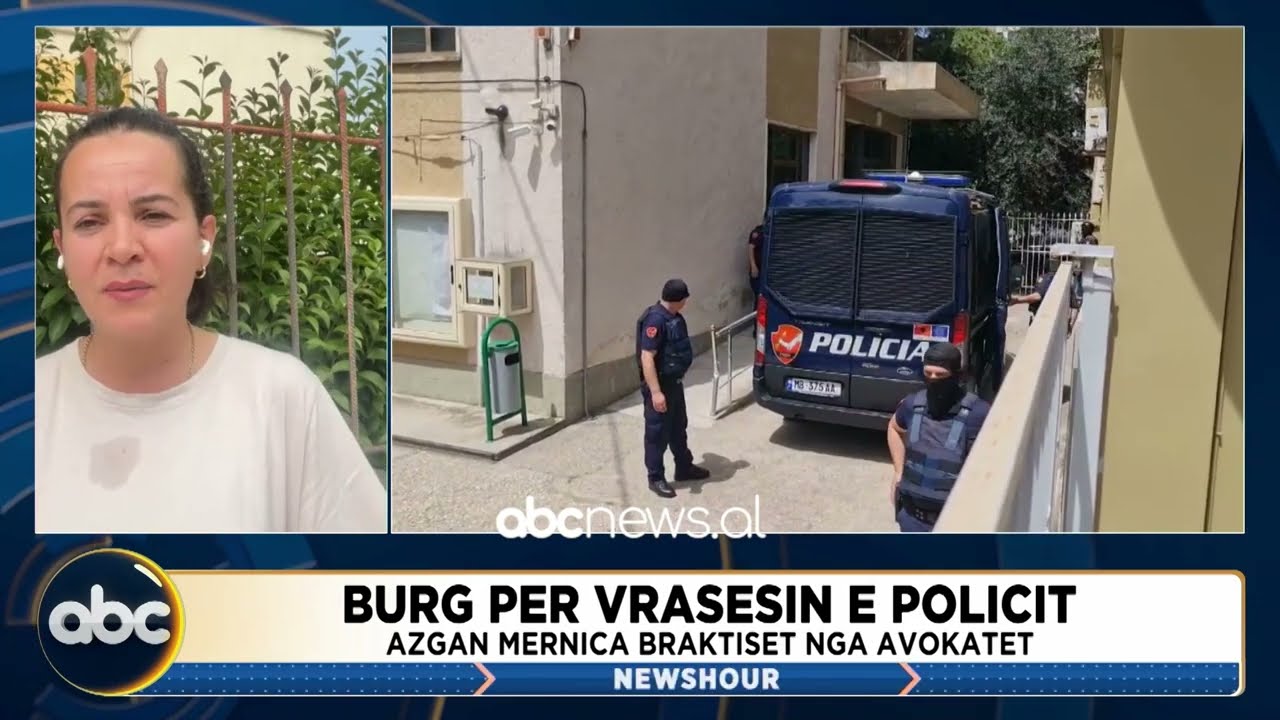 Burg per vrasesin e policit/ Azgan Mernica braktiset nga avokatet