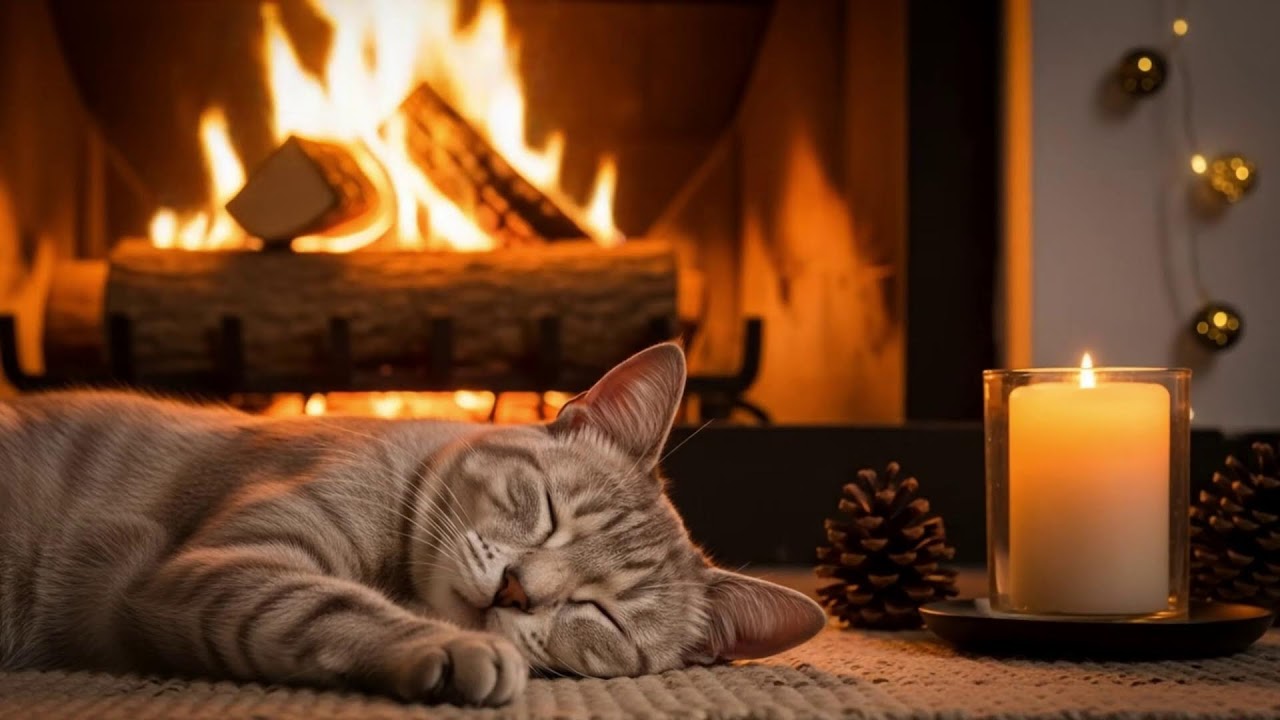 Music For Cats With Anxiety 🐈 Favorite 432Hz Sleep Sounds With Gentle Calm And Cozy Night Vibes