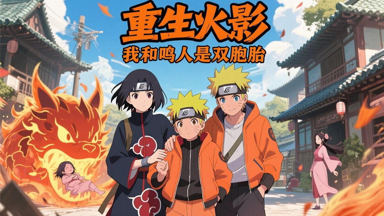 🔥【大结局完整版】《重生火影，我和鸣人是双胞胎》💥1~412章：穿越火影，我竟成了鸣人的双胞胎兄弟，虽然我真的很想救下水门和玖辛奈，但毕竟我就是个刚出生的婴儿……#小说 #推文 #ai漫画 #动漫