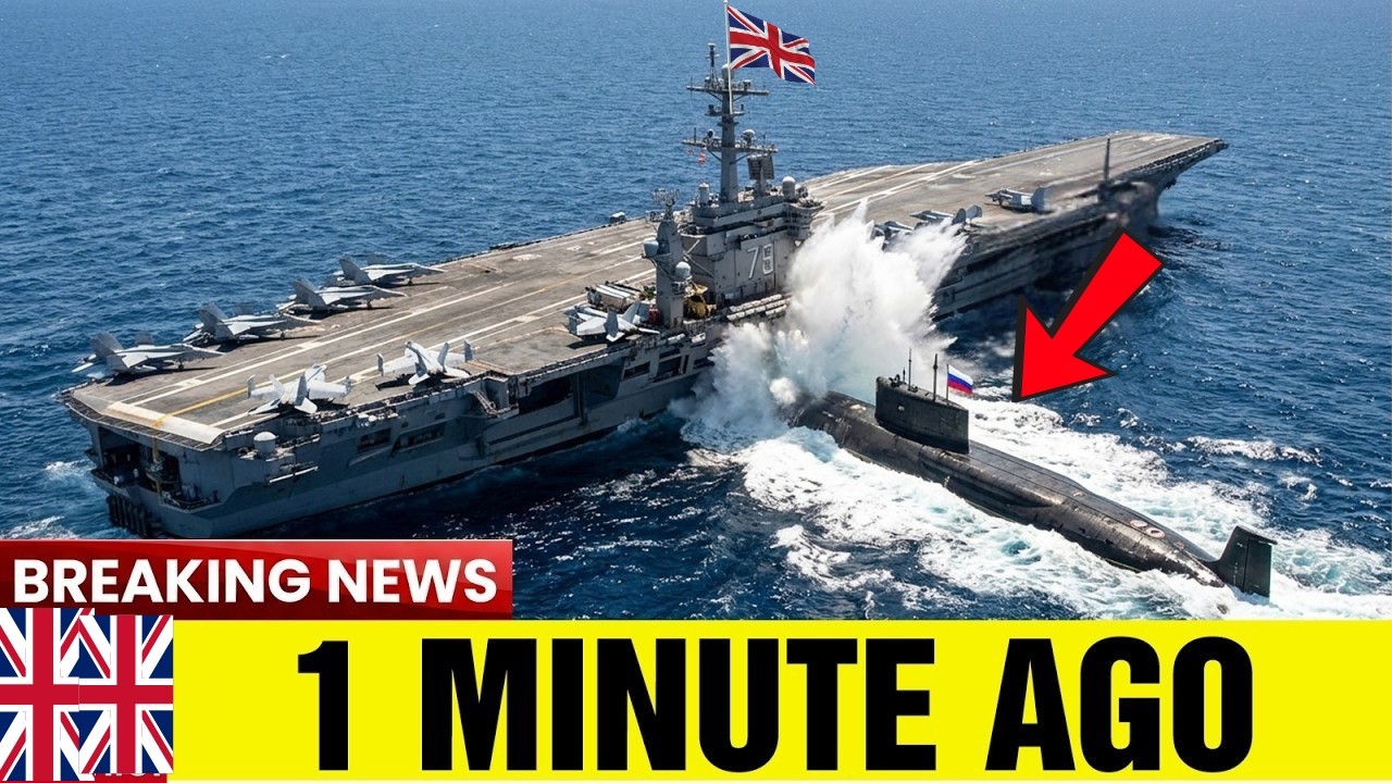 Russia’s $20 Million Submarine Took on a UK Aircraft Carrier — Then THIS Happened...