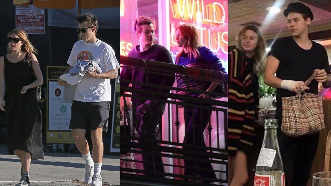 Harry Styles and Camille Rowe / 2017 - 2018