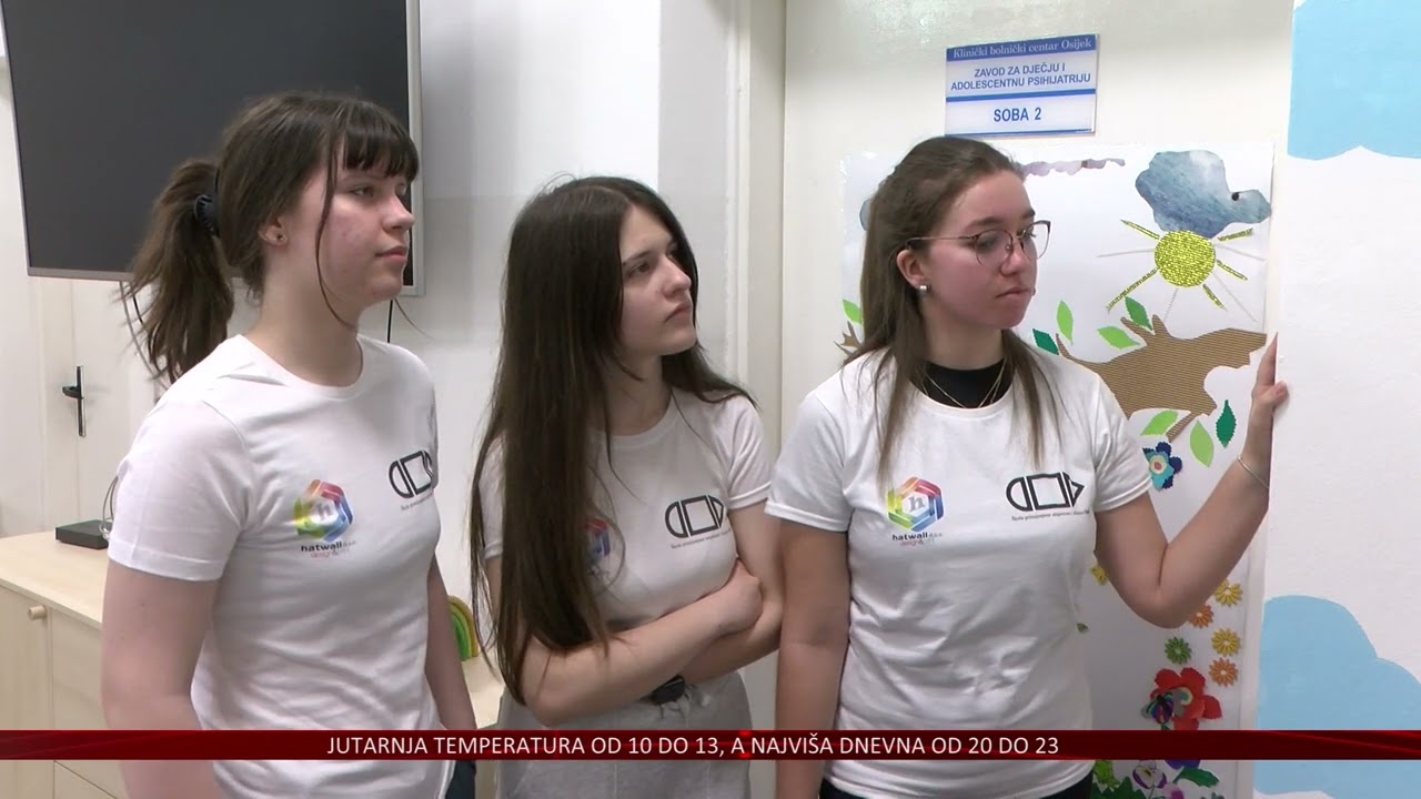 Osječki Rotaract klub obnovio dnevni boravak Dječje i adolescentne psihijatrije