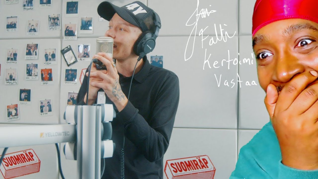 American Reacts To STUDIOLIVE: Jami Faltin - Kertoimia Vastaan