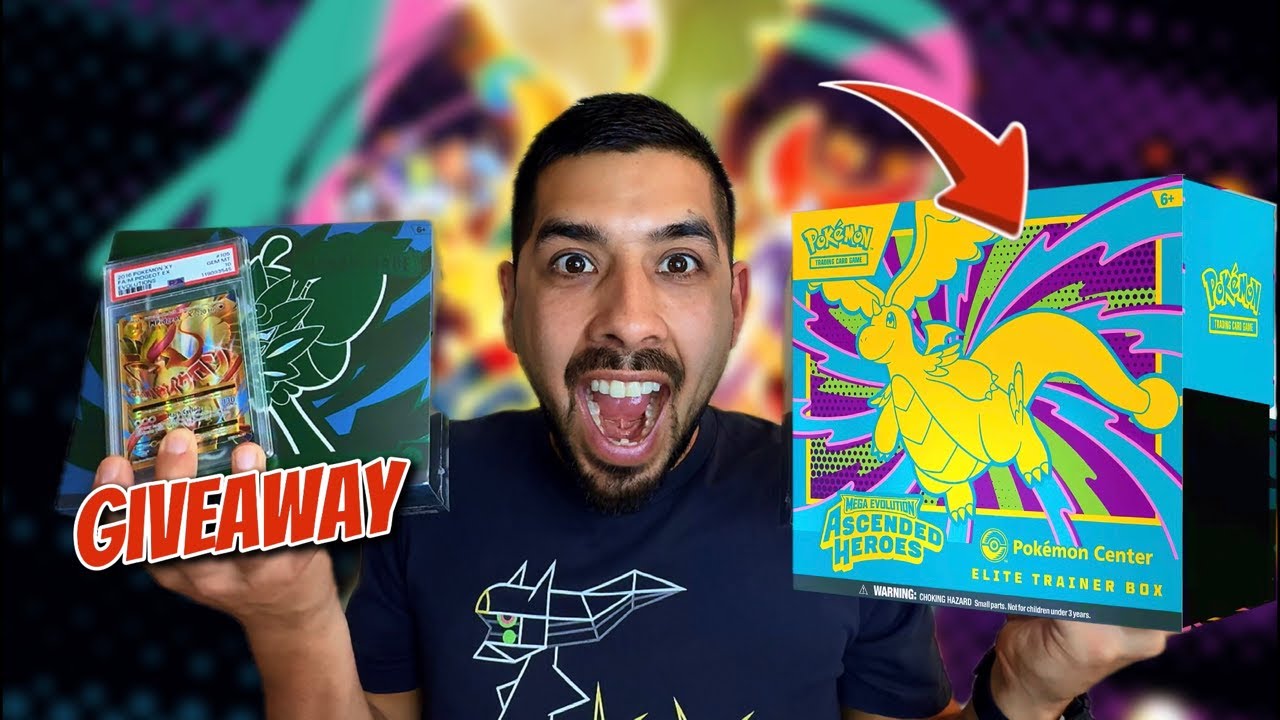 🔴 Opening Ascended Heroes PC ETB + Giveaways!
