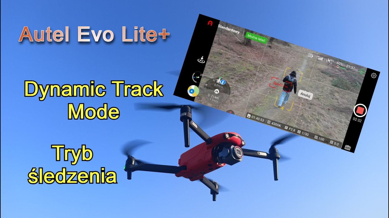Autel Evo Lite+. Active Track mode.