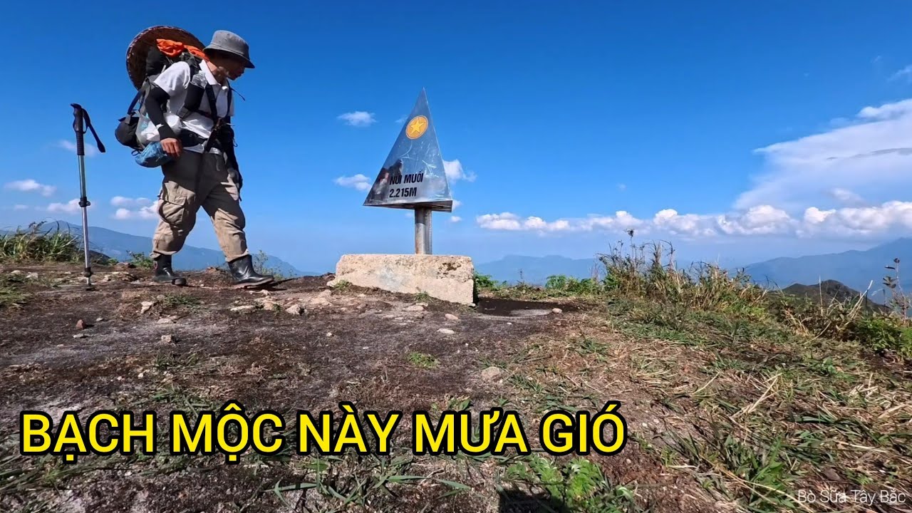 Chuyến solo bất ổn ở Bạch Mộc Lương Tử  ( Kỳ Quab San ) khi ngủ lều trên đỉnh núi Muối
