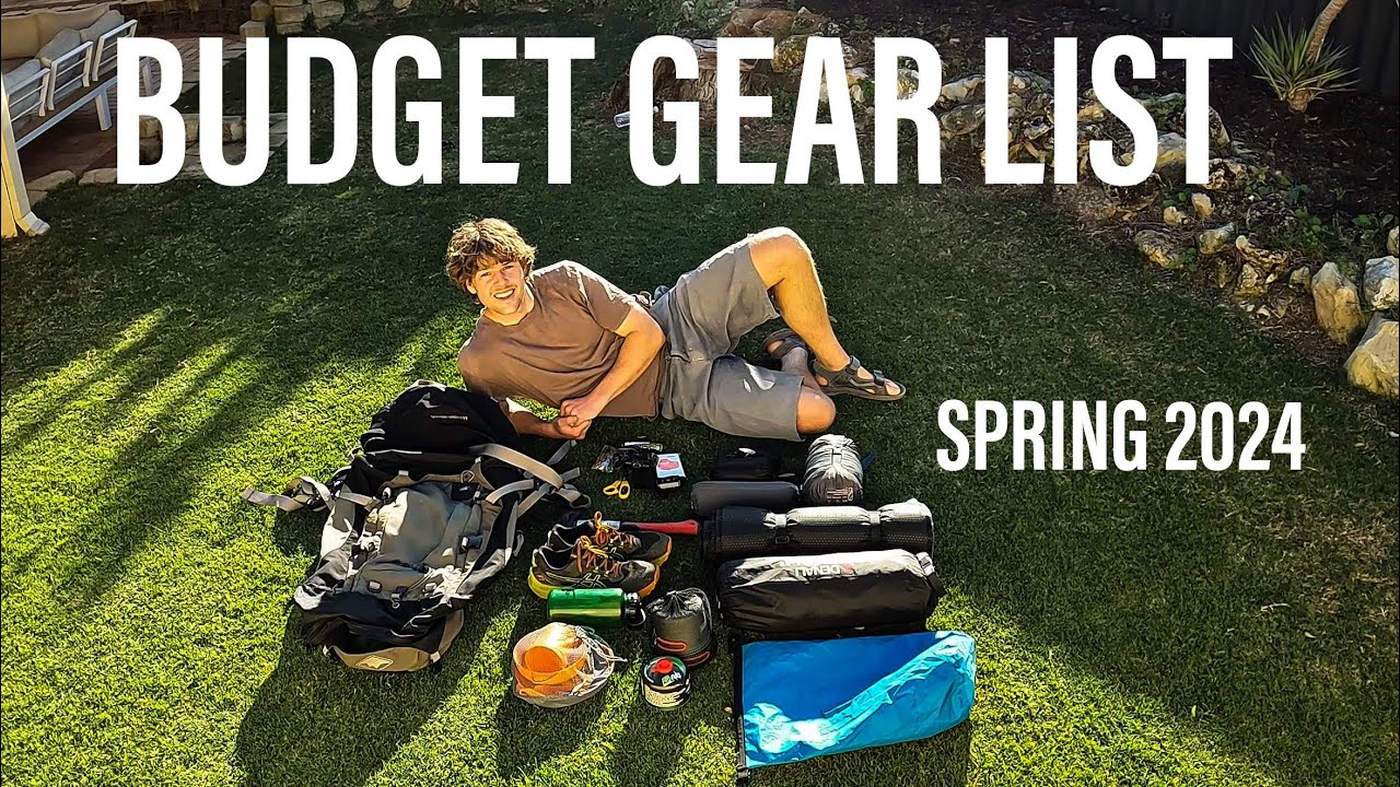 My Ultra-Budget Backpacking Gear List! (under $300)