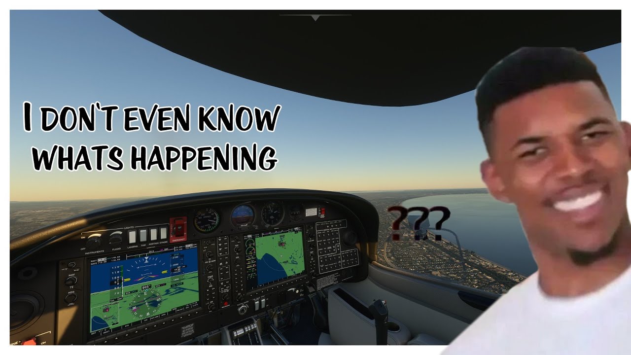Learning how to fly for real??? | Microsoft Flight Simulator |
