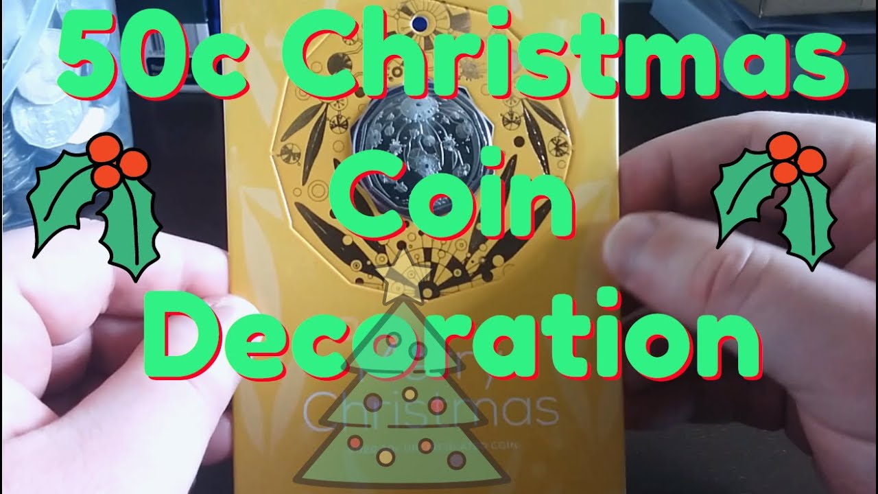 2020 Australian 50c Christmas Coin Decoration🎄🎅❄