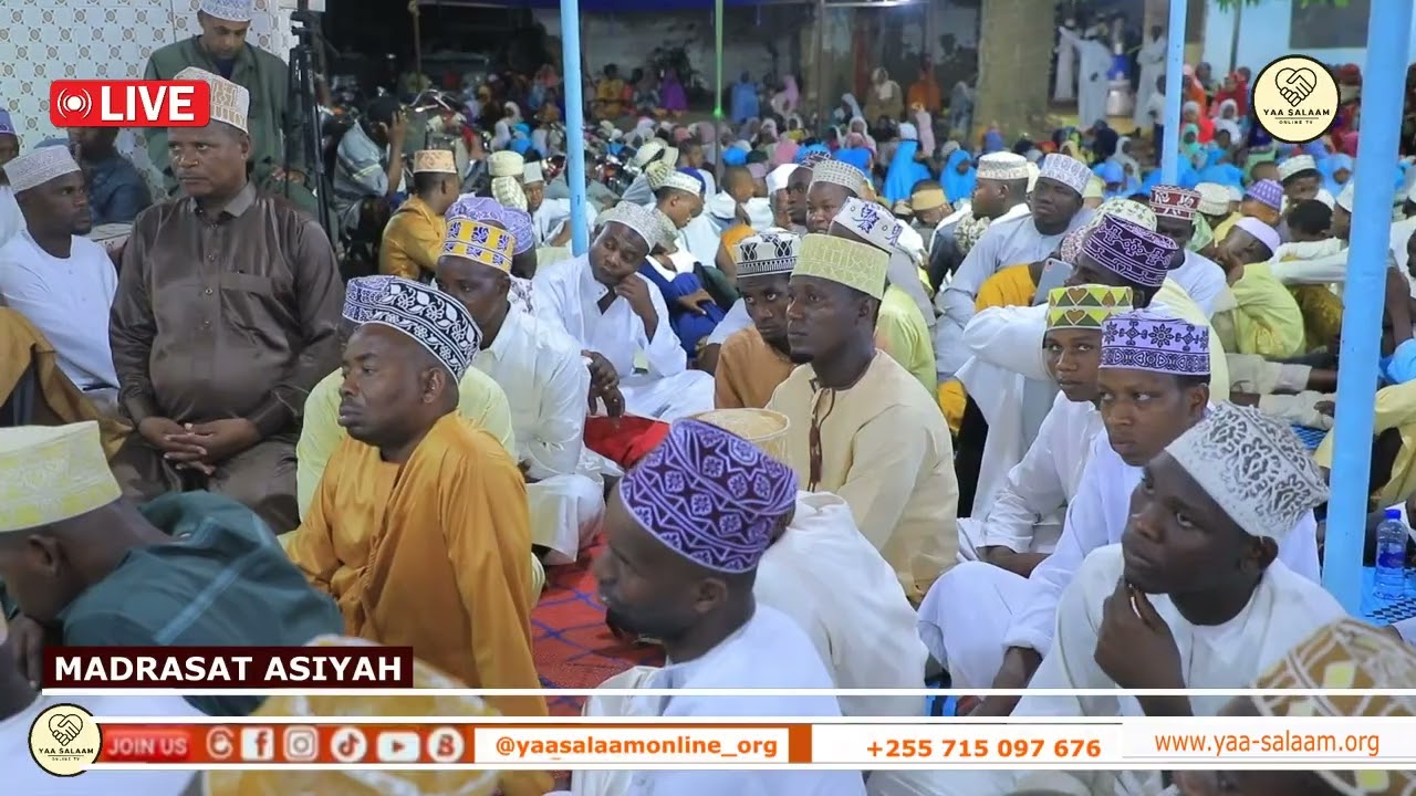 HADHARA YA MAULIDI MADRASAT ASIYAH 2025 YAFANA....