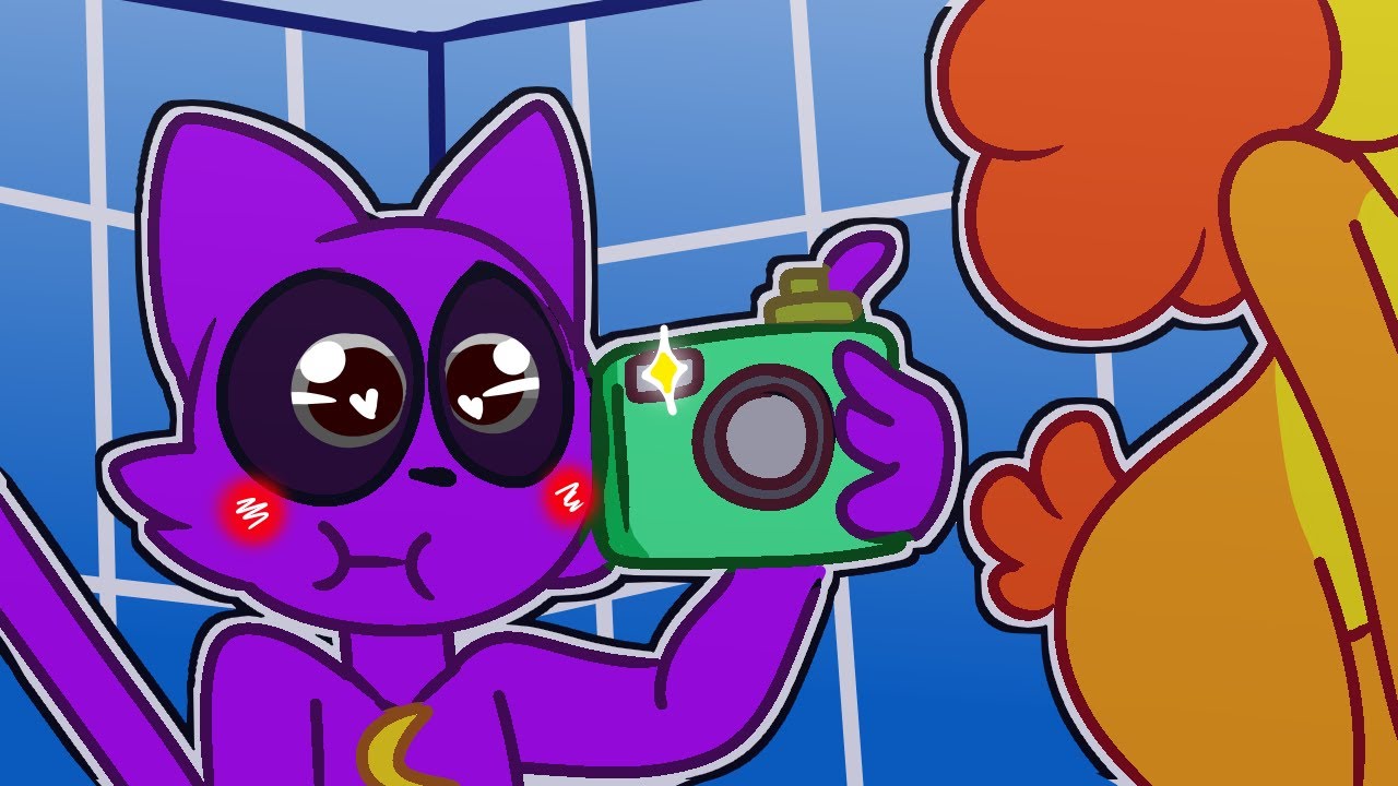 ¡CATNAP LE TOMA UNA FOTO A DOGDAY!🙊🍑😍 ¿ME GUSTA? 💖 CATNAP MINECRAFT ROLEPLAY