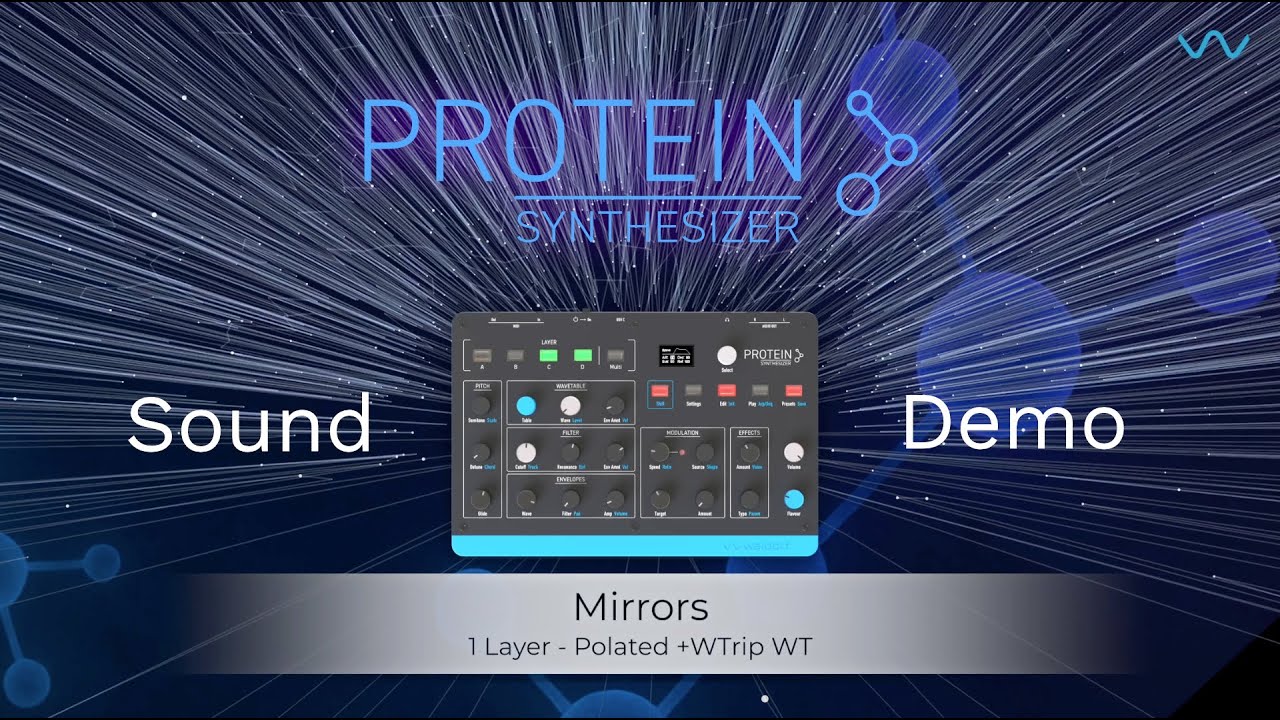 Waldorf Protein Sounddemo