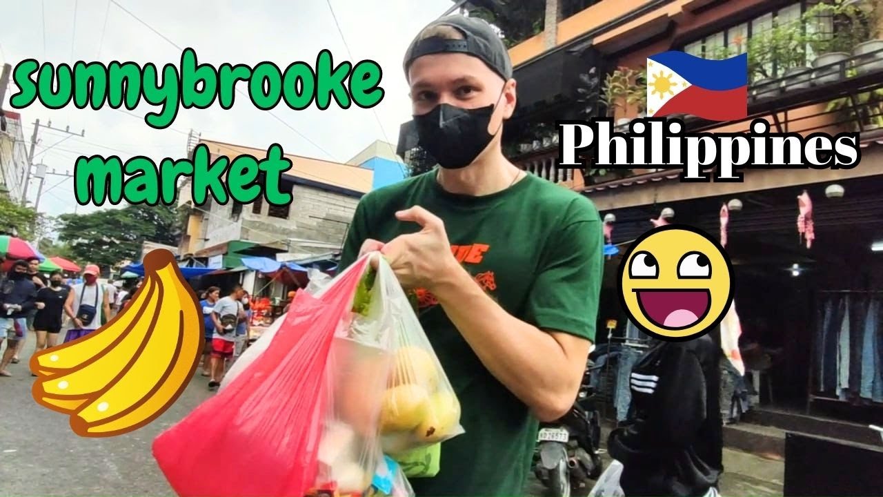 Филиппинский рынок в Санни Брук Sunny Brooke Market in Philippines