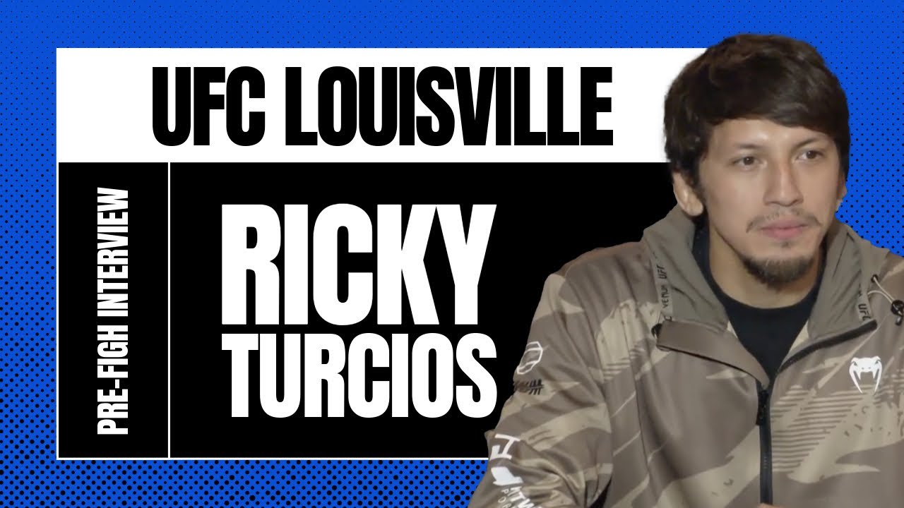 Ricky Turcios full UFC Louisville pre-fight media day interview