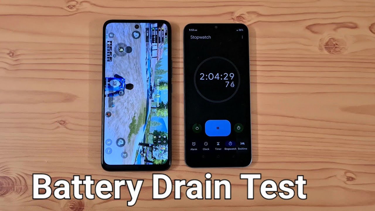 Infinix Hot 20 Play Battery Drain Test