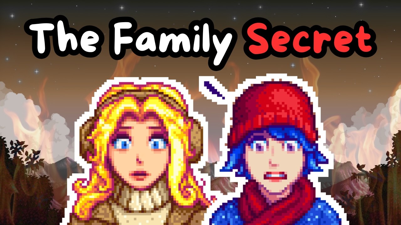 Haley and Emily's Family Secret... || Stardew Valley 1.6 Lore and Theory