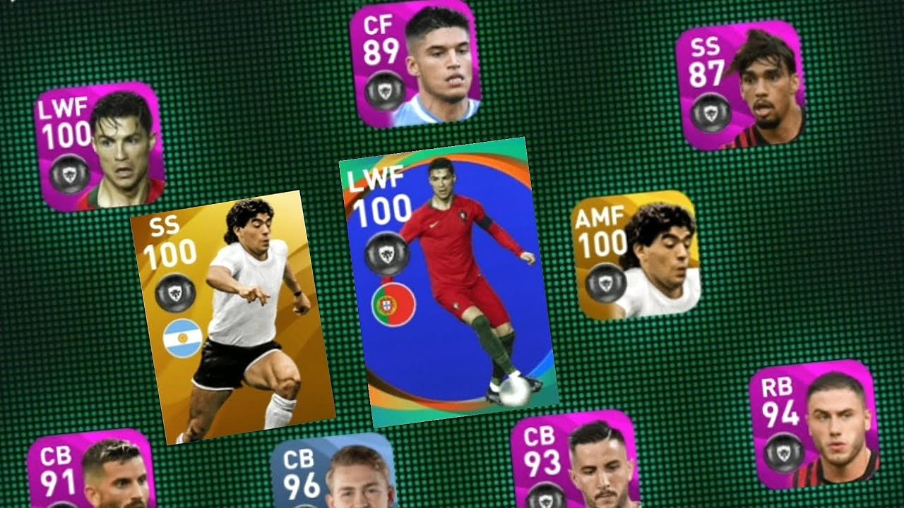 100+ Rated Player's Details In PES 2020 Mobile